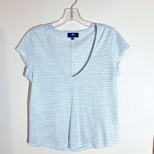 7 For All Mankind Linen Tee (XS)